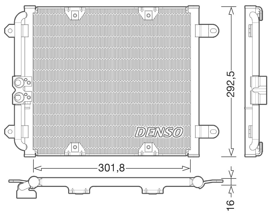 Denso Aircon Condenser DCN02028